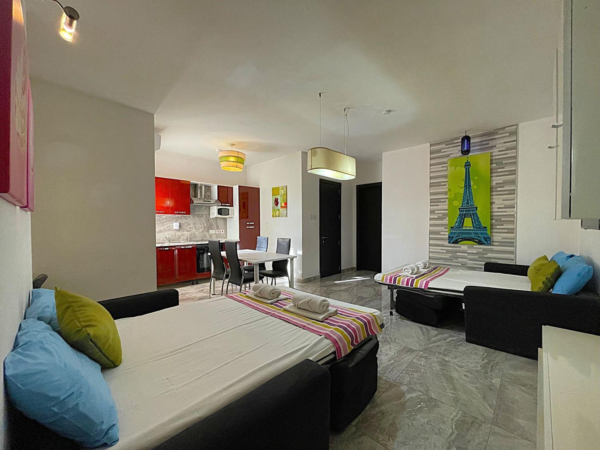 Bayside Apartments Сент Джулианс Экстерьер фото